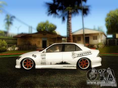 Lexus IS300 Jap style for GTA San Andreas