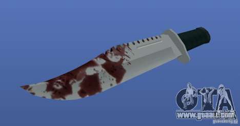 Bloody Knife V1.1 for GTA 4
