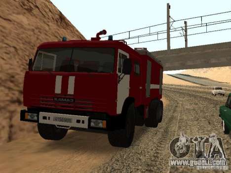 KAMAZ 53229 Firefighter for GTA San Andreas