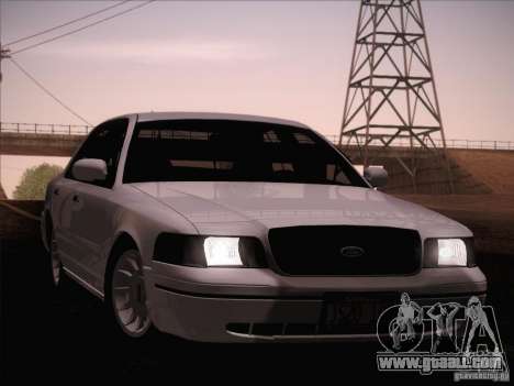 Ford Crown Victoria Interceptor for GTA San Andreas