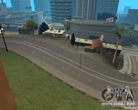 New roads in Vinewoode (Los Santos) for GTA San Andreas