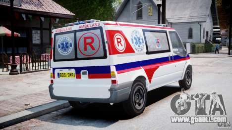 Ford Transit Polish Ambulance [ELS] for GTA 4