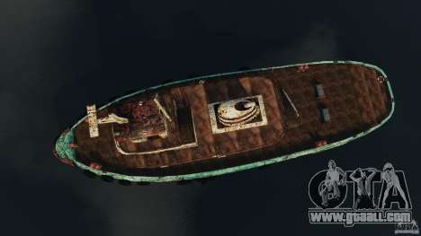 Realistic Rusty Tugboat for GTA 4