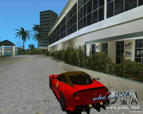 Ferrari 599 GTO for GTA Vice City