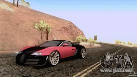 Bugatti ExtremeVeyron for GTA San Andreas