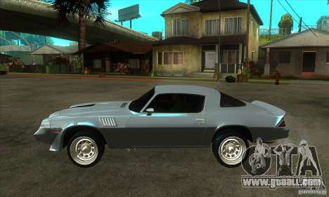 Chevrolet Camaro Z28 1979 for GTA San Andreas