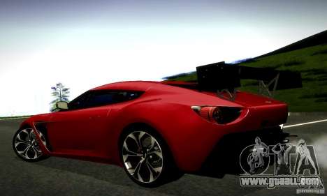 Aston Martin V12 Zagato Final for GTA San Andreas