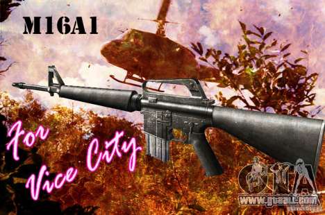 M16A1 for GTA Vice City