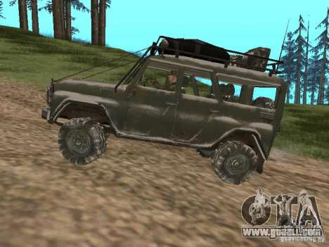UAZ-31519 from COD MW2 for GTA San Andreas