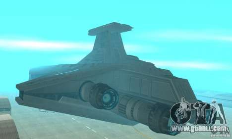 Republic Attack Cruiser Venator class v2 for GTA San Andreas