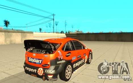 Ford Focus RS WRC 08 for GTA San Andreas