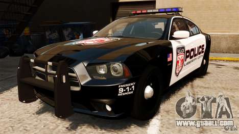 Dodge Charger RT Max Police 2011 [ELS] for GTA 4