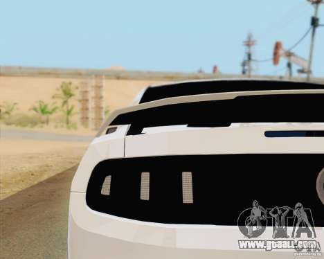 Ford Mustang Boss 302 2013 for GTA San Andreas