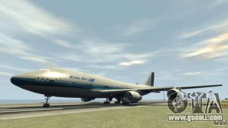 Boening 747-400 Kras Air for GTA 4