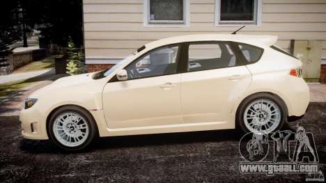 Subaru Impreza WRX STi 2009 for GTA 4