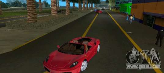 Ferrari F430 Spider 2005 for GTA Vice City