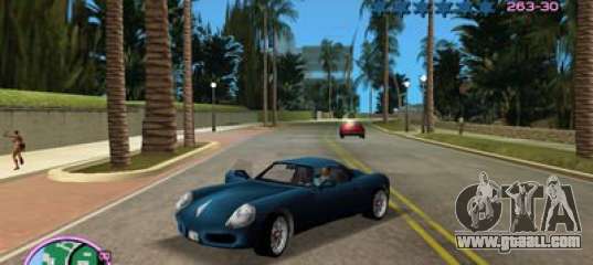 Porshe from GTA 3 for GTA Vice City