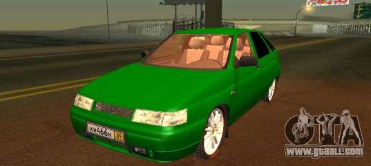 VAZ 2112 lime for GTA San Andreas