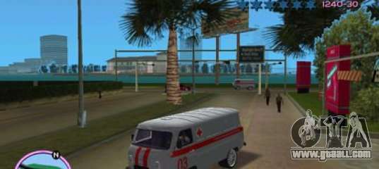 UAZ ambulance v2.0 for GTA Vice City