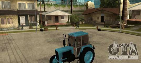 Tractor Belarus 80.1 and trailer