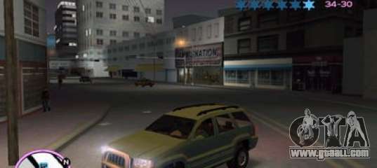 JEEP GRAND CHEROKIE for GTA Vice City