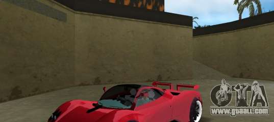 Pagani Zonda S for GTA Vice City
