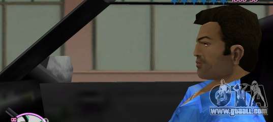Riding passenger for GTA Vice City