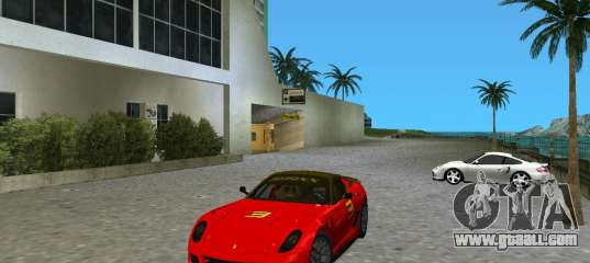 Ferrari 599 GTO for GTA Vice City