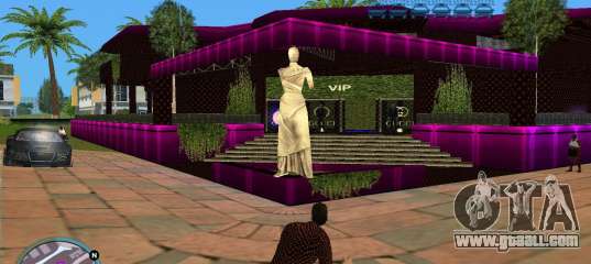 Club VIP Club Malibu new textures for GTA Vice City