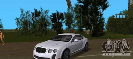 Bentley Continental Supersport for GTA Vice City