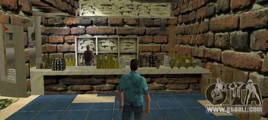 New Downtown: Ammu Nation for GTA Vice City