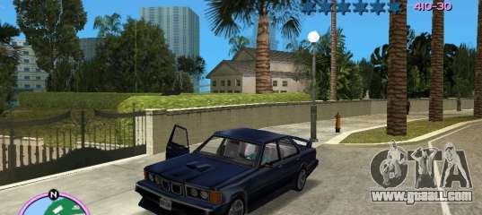 BMW 635 CSi for GTA Vice City