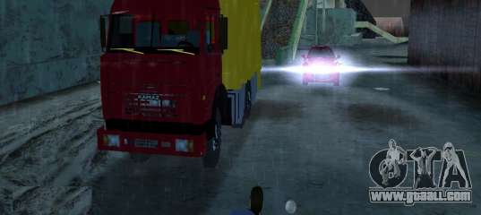 Kamaz Garbage Truck for GTA Vice City