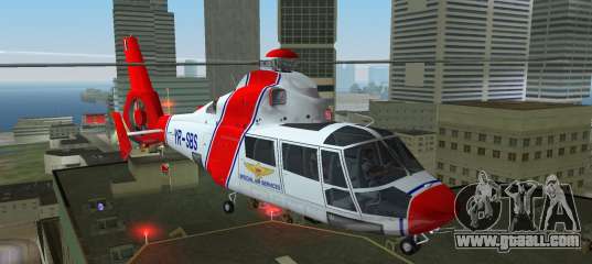 Eurocopter As-365N Dauphin II for GTA Vice City