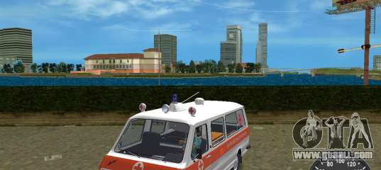 RAF 2203 Ambulance for GTA Vice City