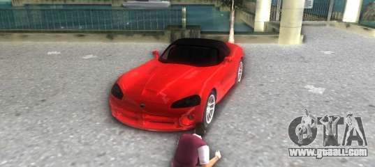 Dodge Viper SRT 10 Coupe for GTA Vice City