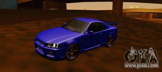 Nissan Skyline R34 GT-R V2 for GTA San Andreas