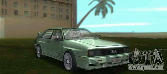 Audi Quattro for GTA Vice City
