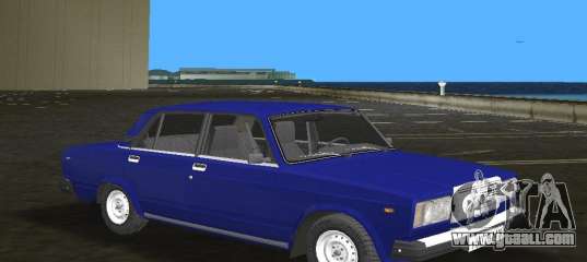 VAZ 2107 LADA car for GTA Vice City