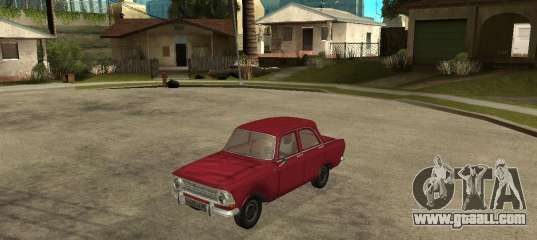 Moskvich 412 Red