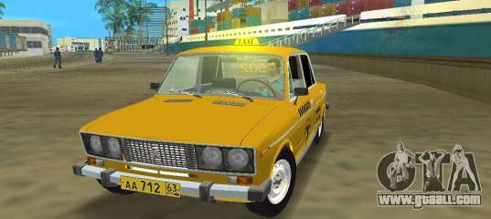 VAZ 2106 Taxi v 2.0 for GTA Vice City