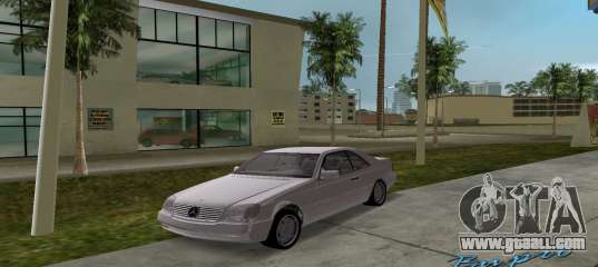 Mercedes-Benz 600SEC (C140) 1992 for GTA Vice City