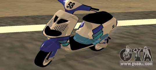 Piaggio Zip Polini Cup for GTA San Andreas