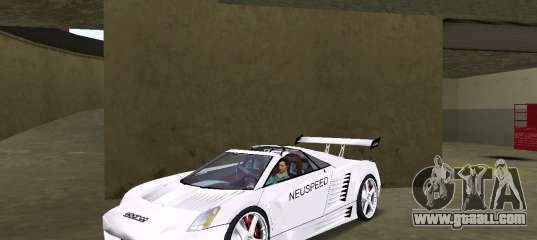 Cadillac Cien Shark Dream TUNING for GTA Vice City
