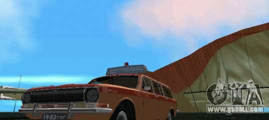 GAZ Volga 2402-Aeroflot for GTA Vice City