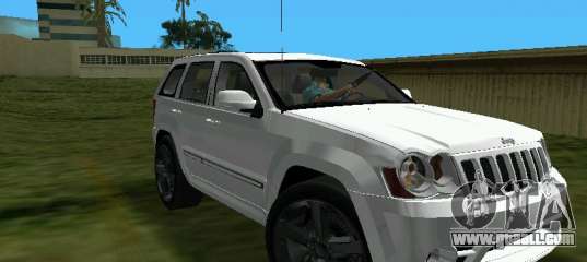 Jeep Grand Cherokee SRT8 TT Black Revel for GTA Vice City