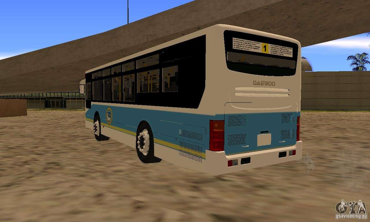 Daewoo Bus BC211MA Almaty for GTA San Andreas