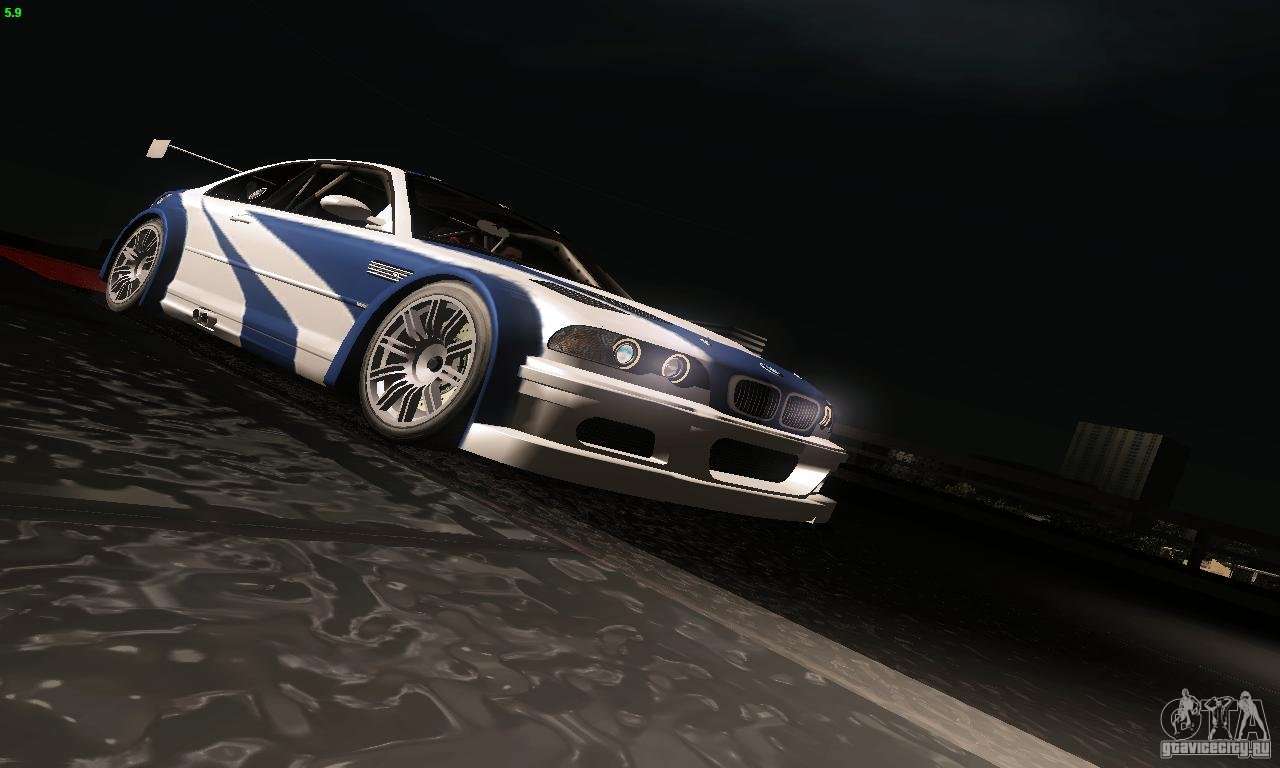 BMW M3 GTR for GTA San Andreas