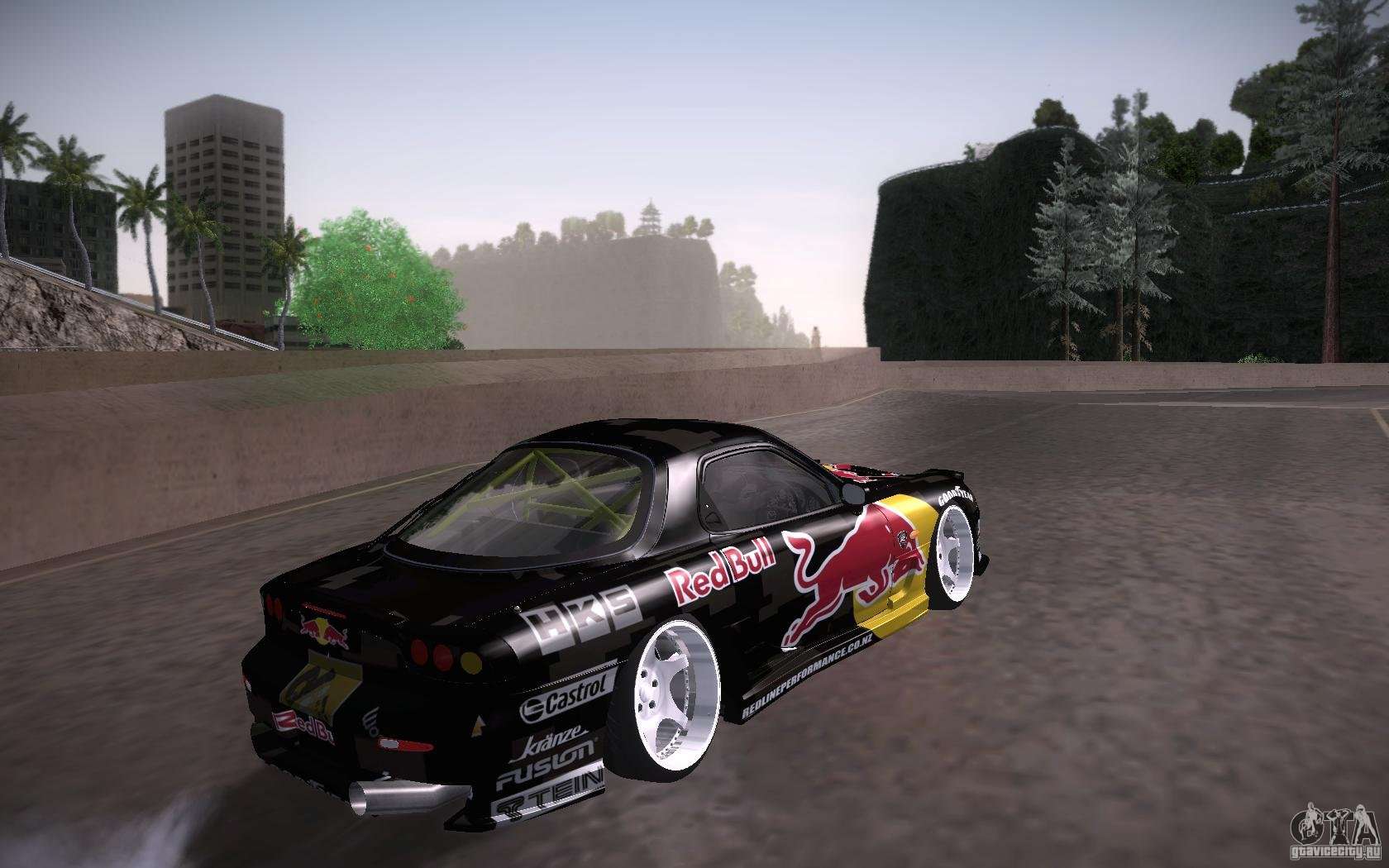 Mazda RX7 Madmikes Redbull for GTA San Andreas