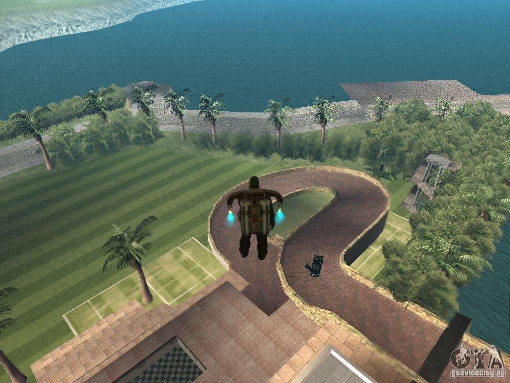 Island mansion for GTA San Andreas
